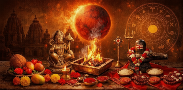 Mangal Dosh Puja with Havan in Gandhinagar