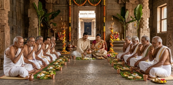 21 Brahmin Bhojan in kanpur