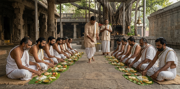 11 Brahmin Bhojan at Naimisharanya