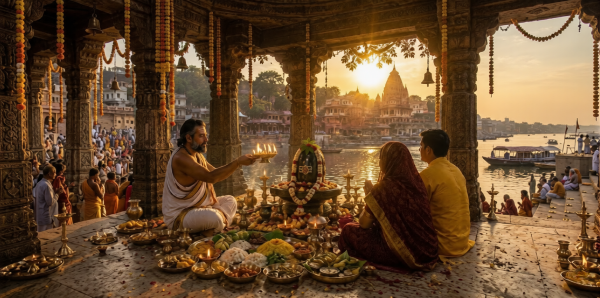 Omkareshwar Mangal Bhat Puja