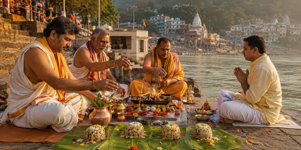 Tripindi Shradh Puja at Rishikesh