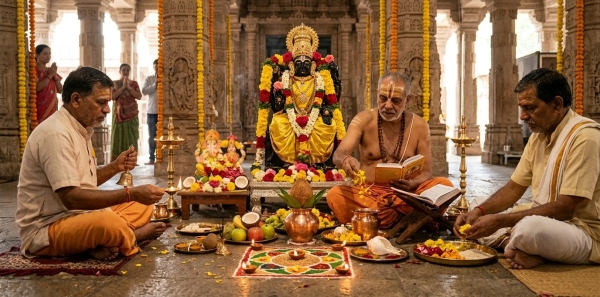 Maha Vishnu Pujan in Varanasi