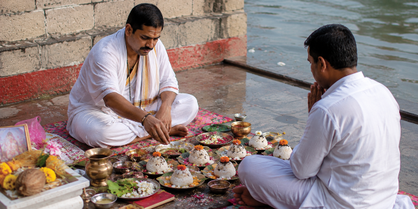Shradh Pujan in Varanasi