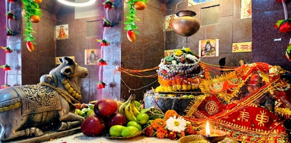 Panchamrit Abhishekam in Raipur