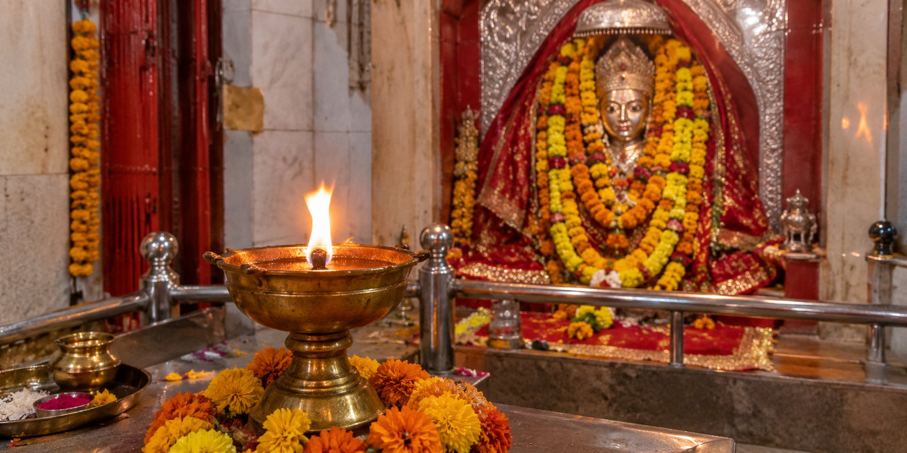 Akhand Jyot Seva at Sheetla Mata Temple