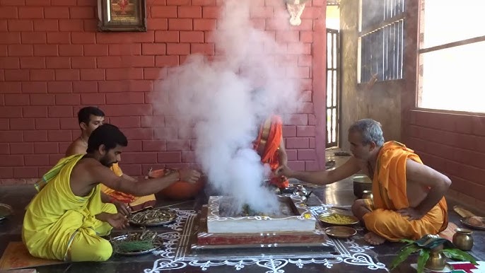 Saraswati Pushkaralu Kaleshwaram - Manyusukta Homam