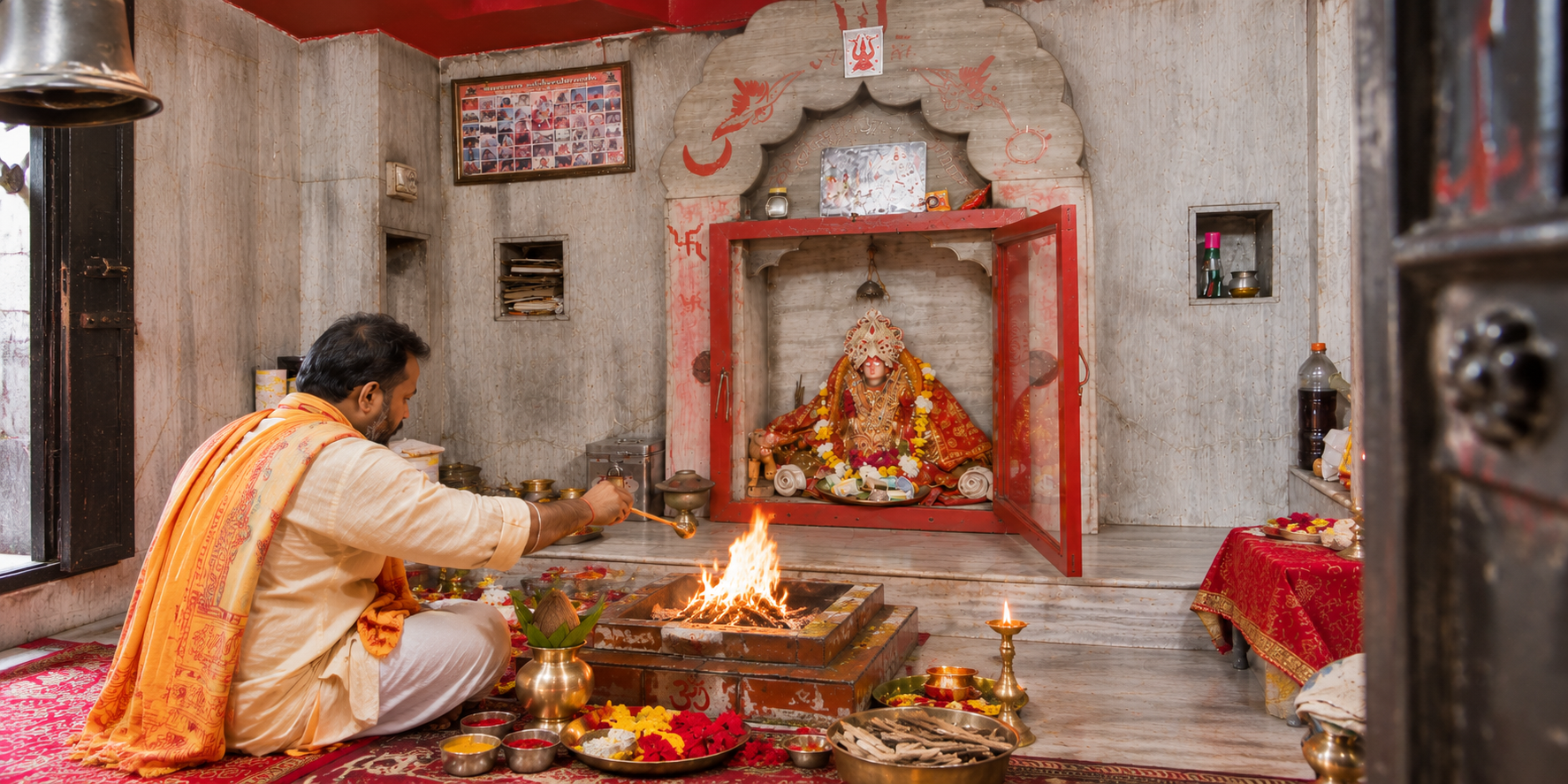 Vishesh Durga Pujan at Shree Ambika Shakti Peeth