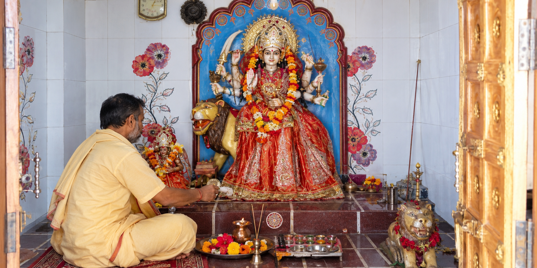 Durga Puja at Shree Ambika Shakti Peeth