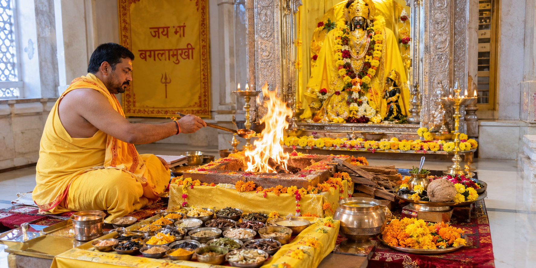 Maa Baglamukhi Havan