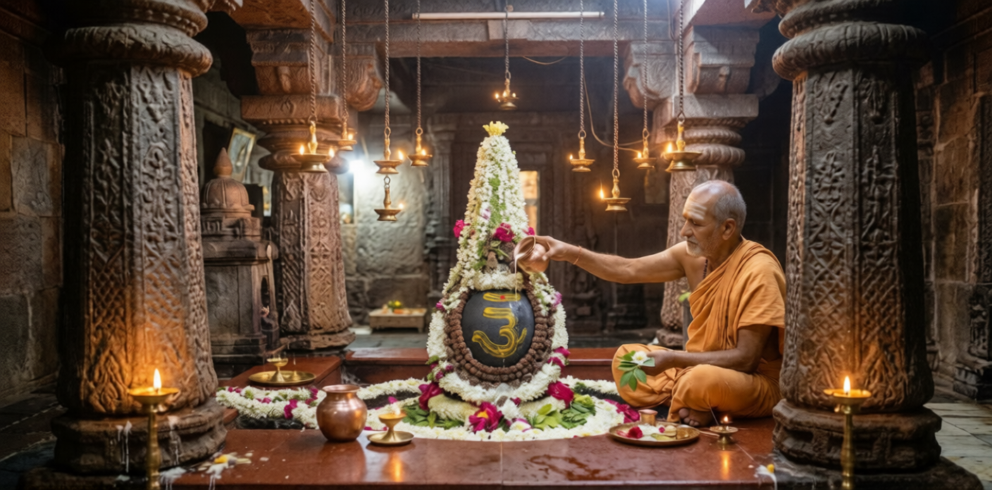 Aundha Nagnath Abhishek Puja