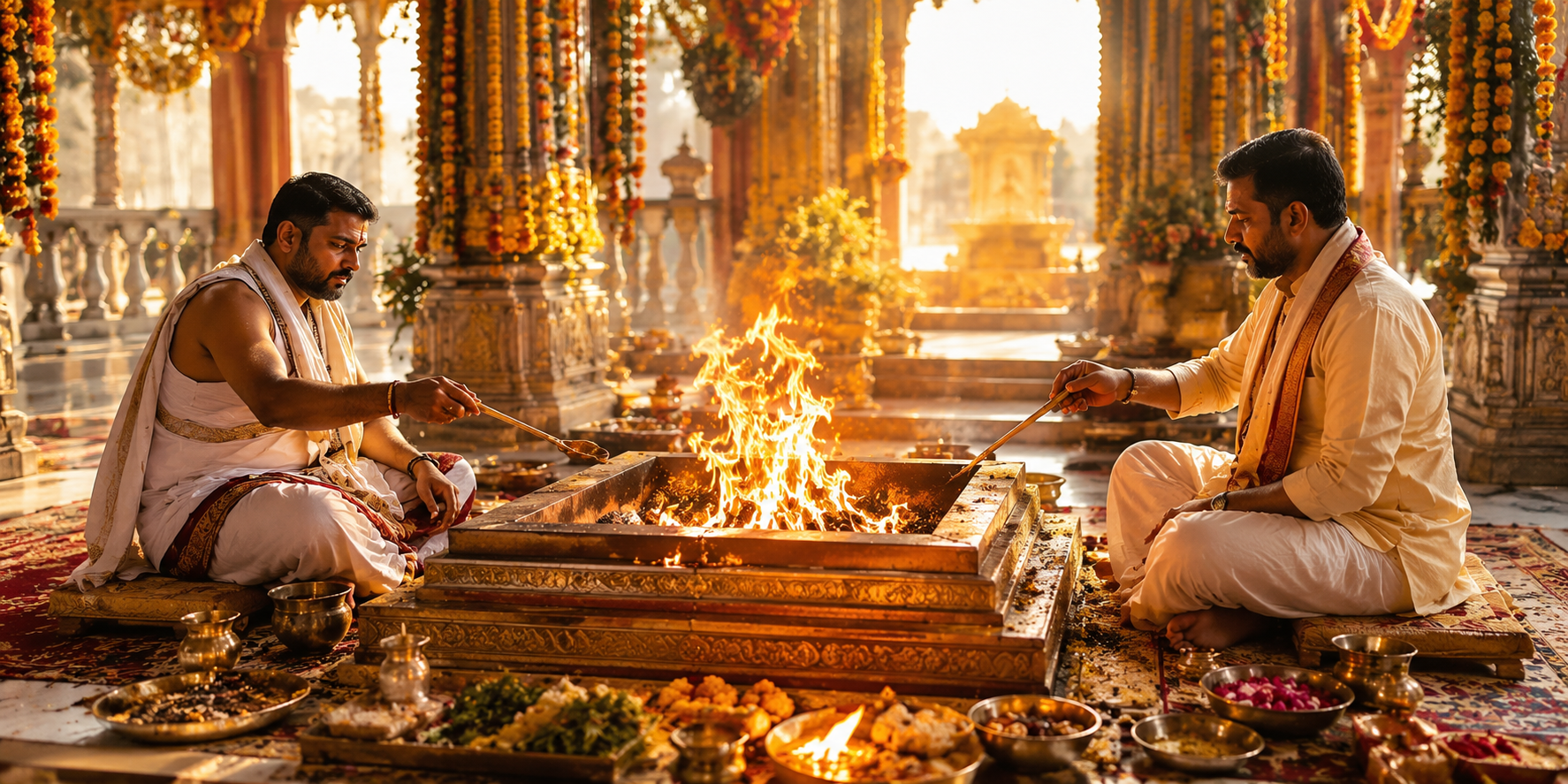 Sukh Shanti Havan at Baglamukhi Temple Nalkheda