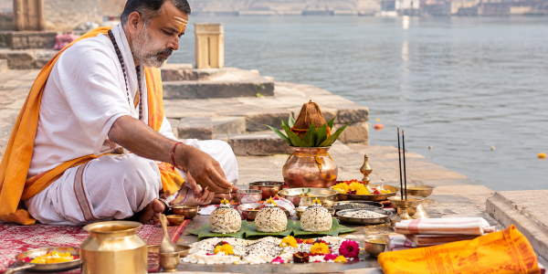 Tripindi Shradh Puja in Prachi Tirth