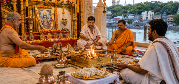 Narayan Bali and Babhru Shraddha Puja in siddhpur