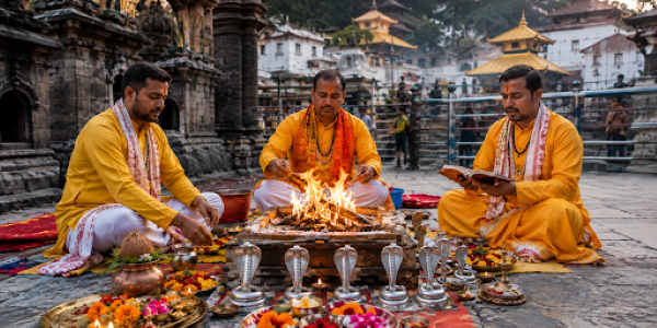 kaal Sarp Dosh Puja in Pashupatinath (Kathmandu)