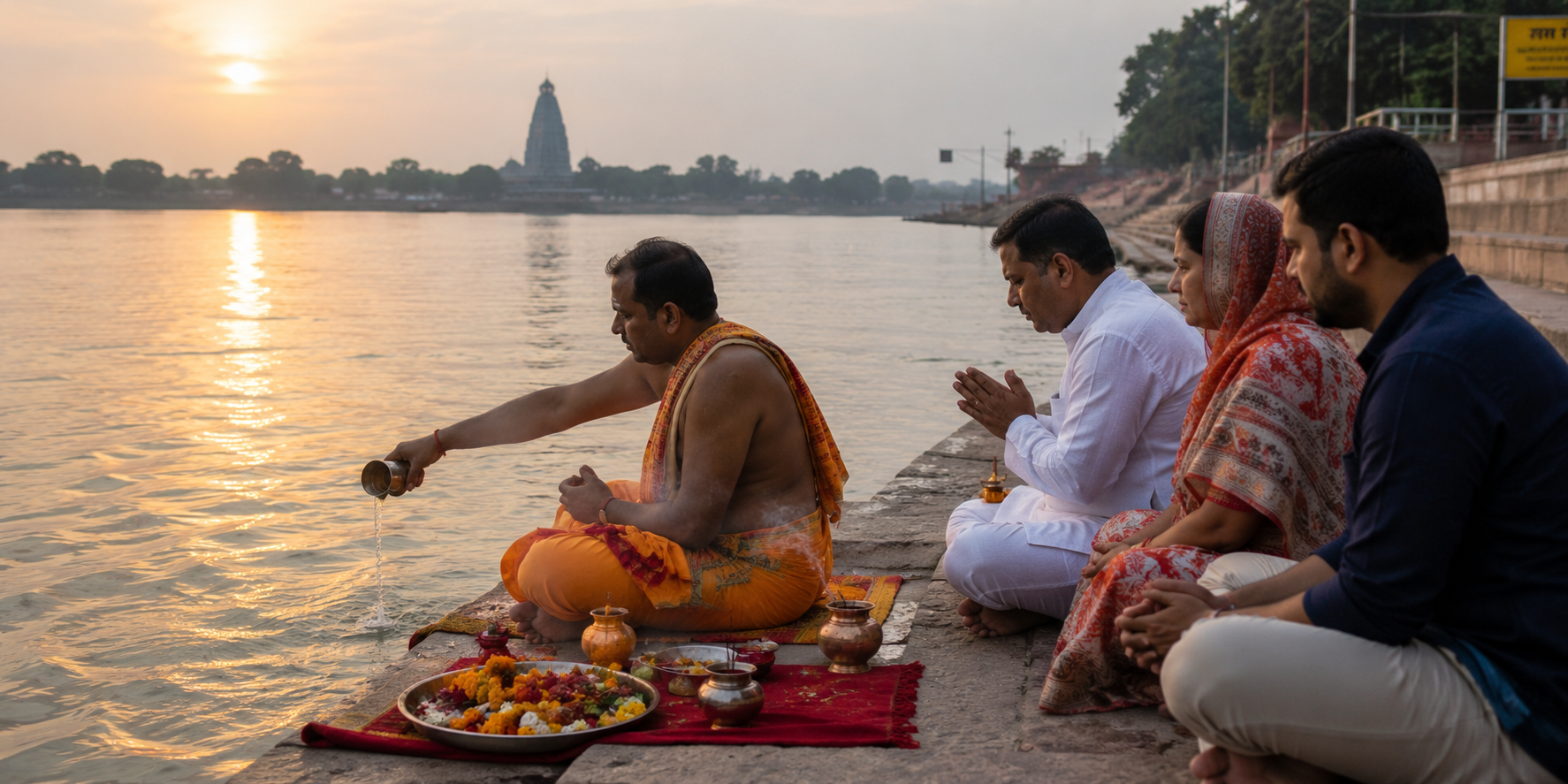 Asthi Visarjan Puja in Bodh Gaya