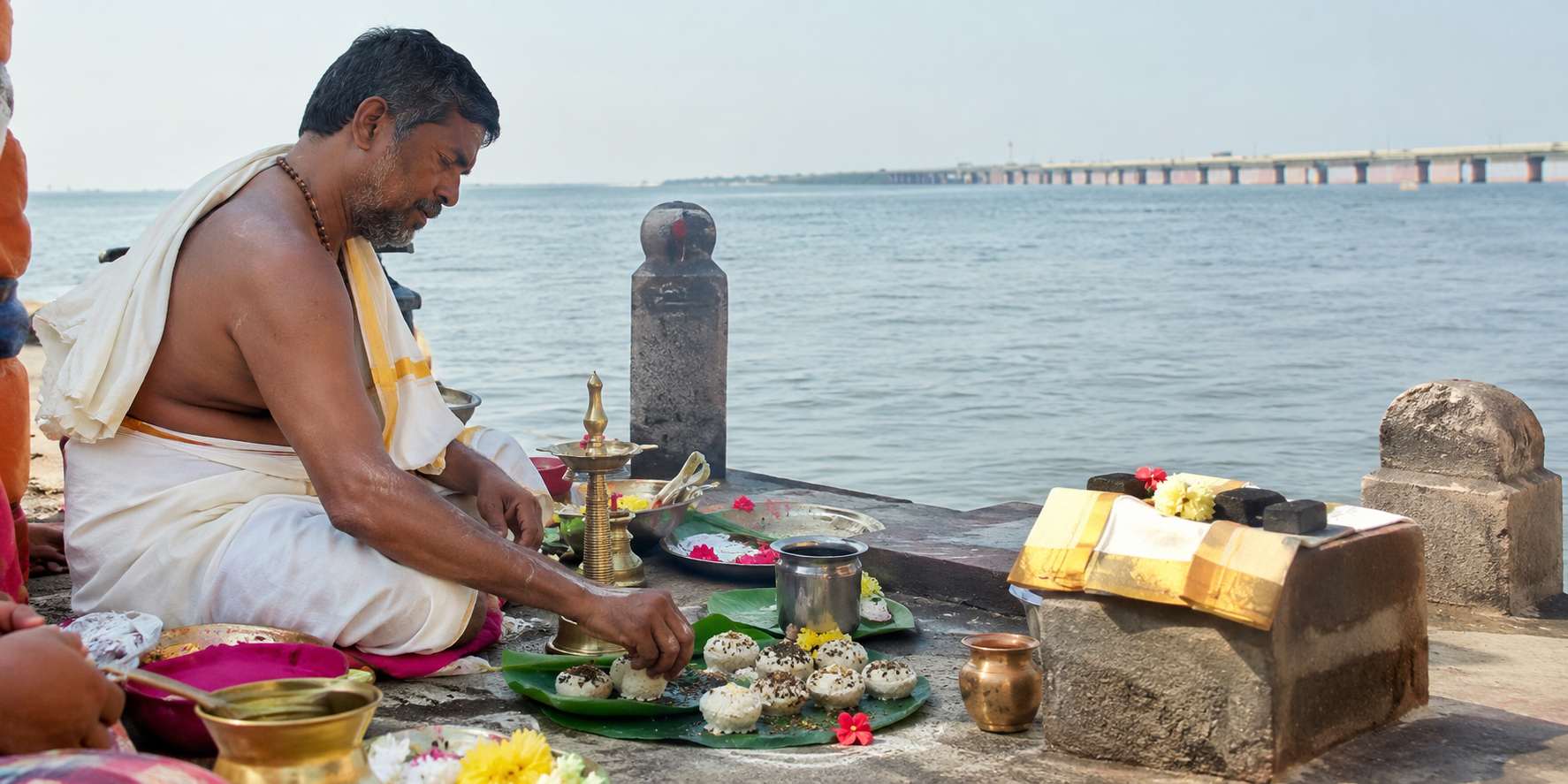 Shradh and Pind Daan Puja in Rameswaram