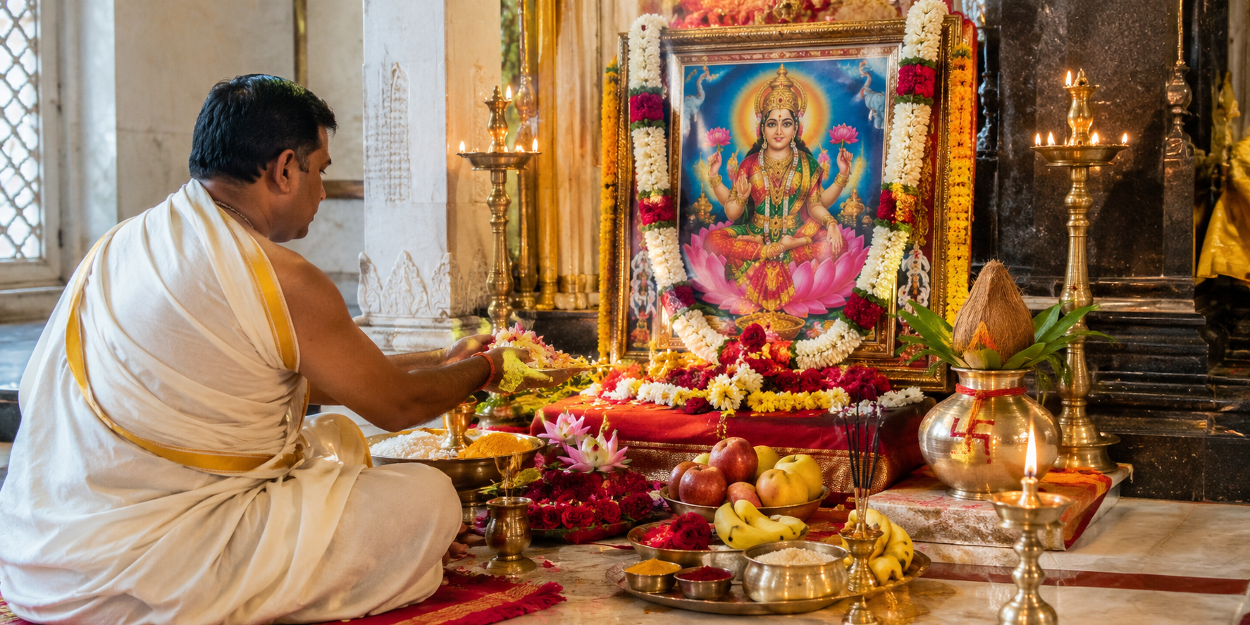 Kanak Dhara puja in Shri Someshwar Mahadev Mandir (Prayagraj)