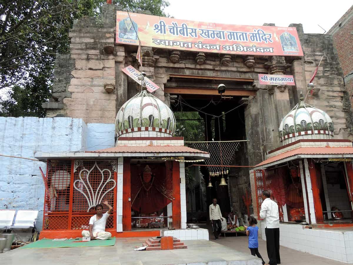 Chaubis Khamba Temple