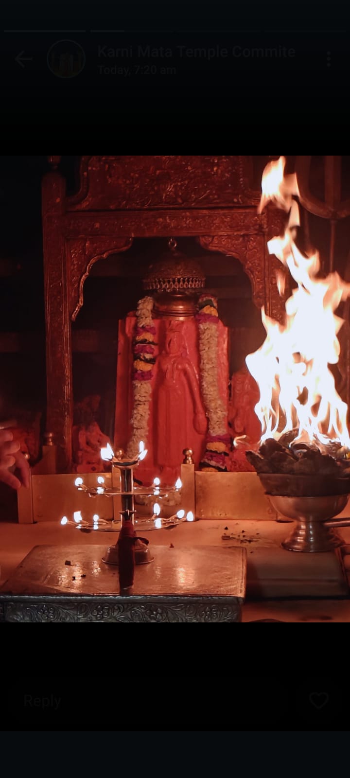श्री करणी माता नित्य दर्शन