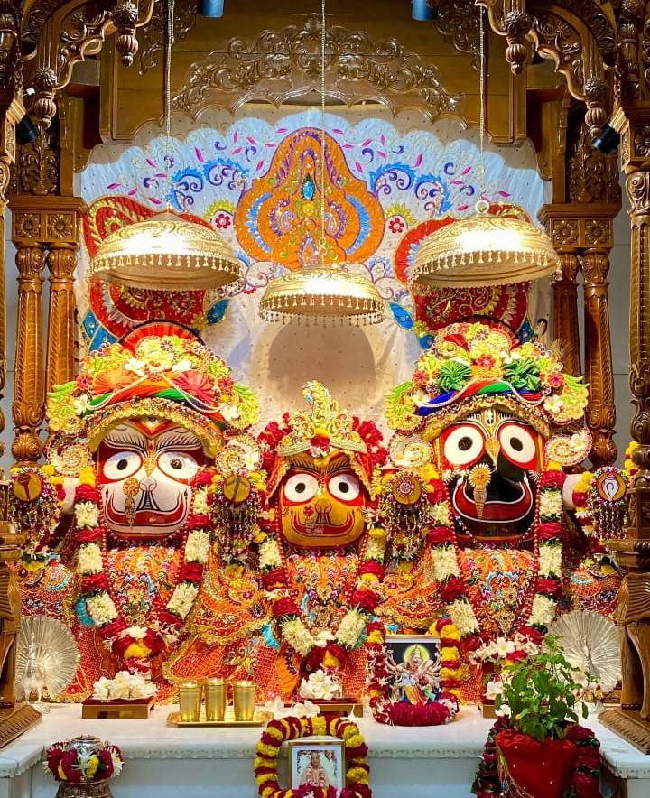 इस्कॉन वडोदरा नित्य श्रृंगार दर्शन