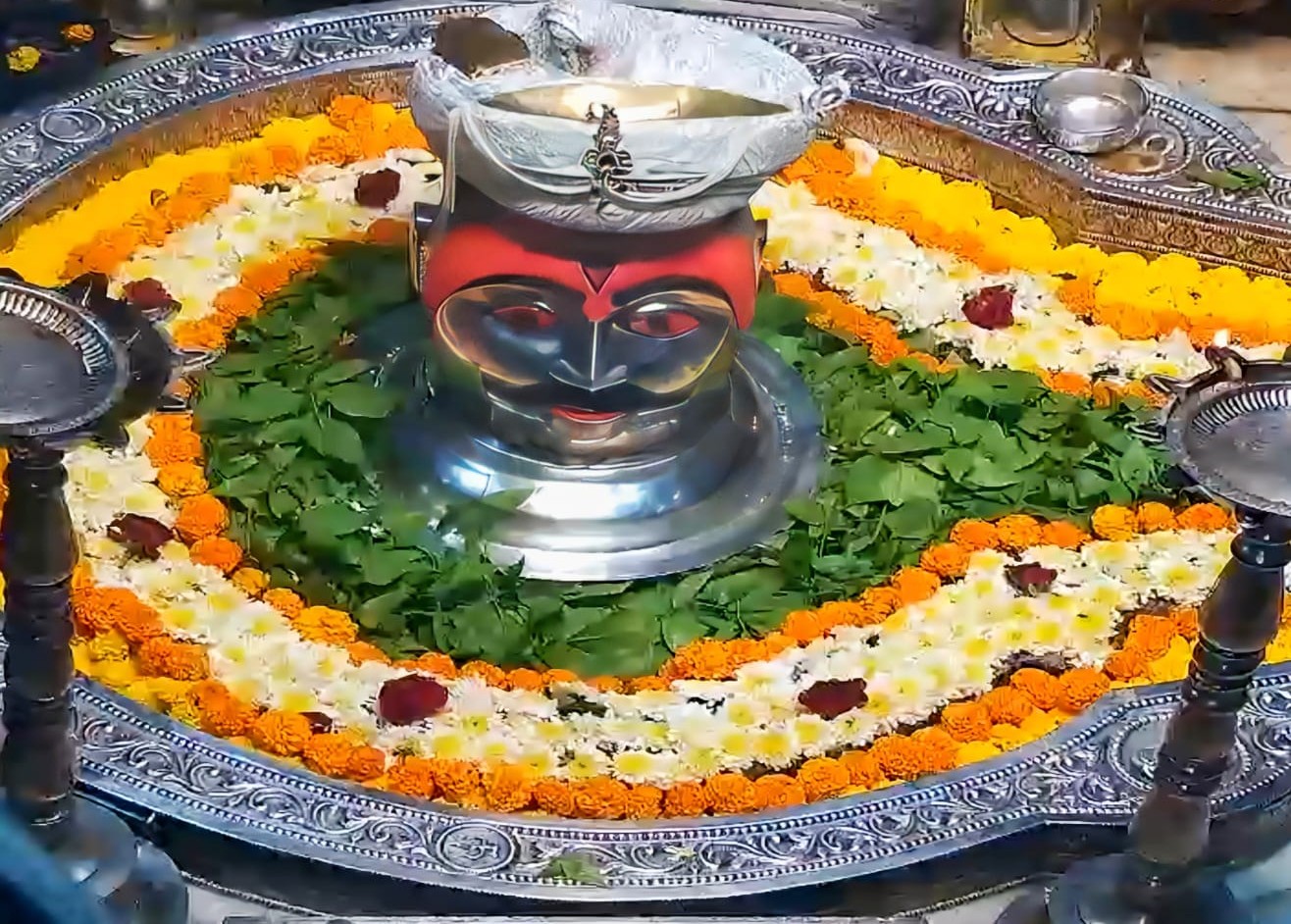 महामृत्युंमजय भगवान श्री त्र्यंबकराज नित्य श्रृंगार दर्शन