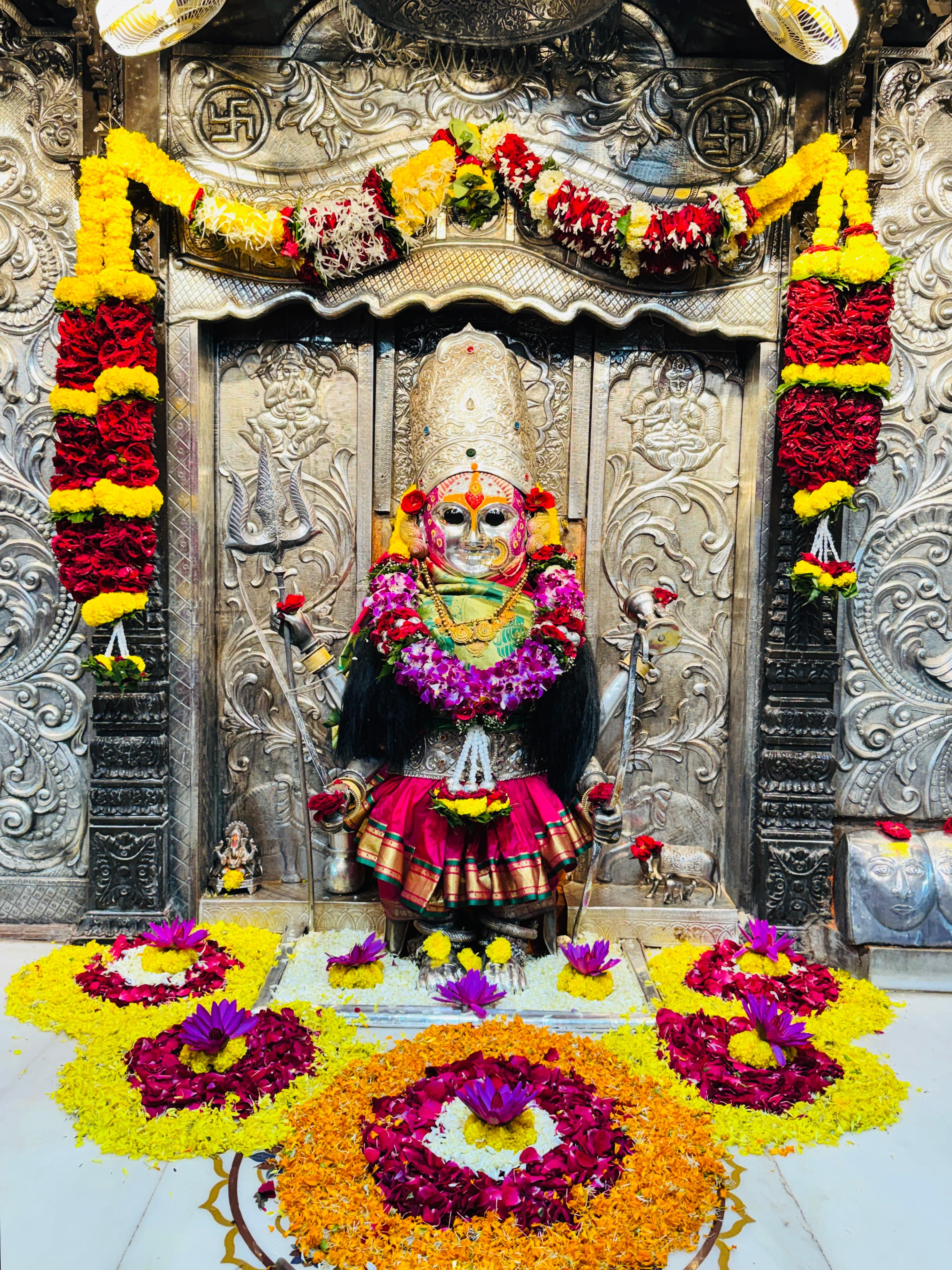 कोराडी माता के दर्शन