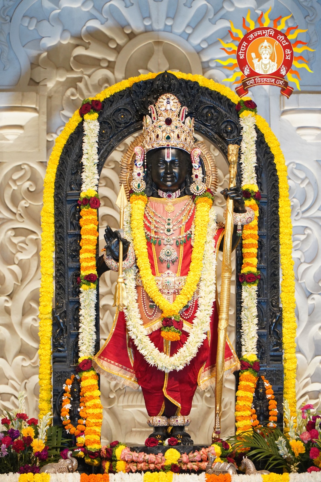 राम मंदिर अयोध्या के दिव्य दर्शन