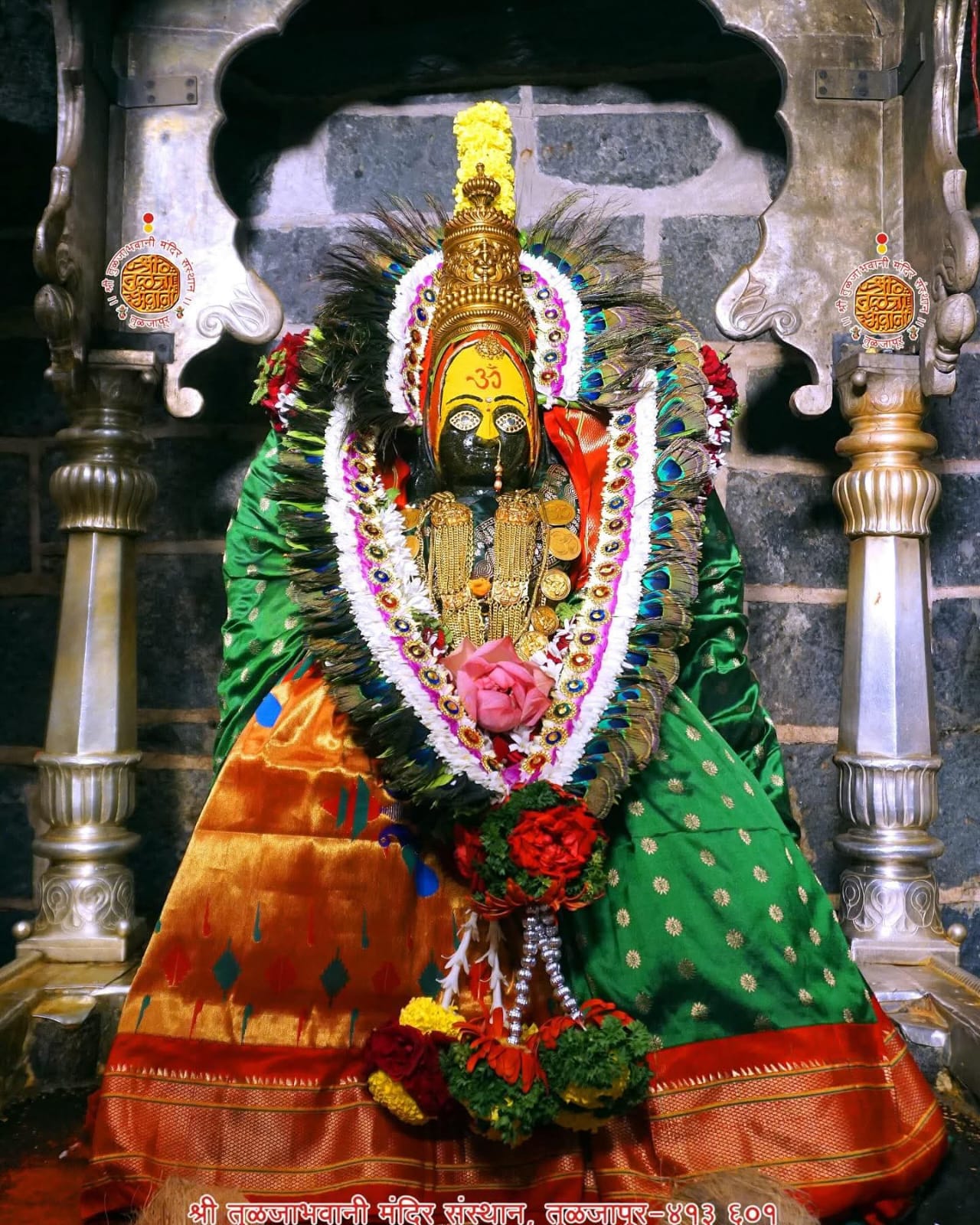 माँ तुलजाभवानी दिव्य दर्शन