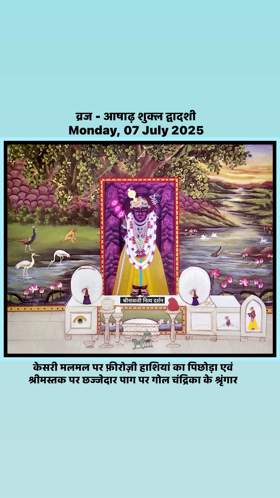 श्रीनाथजी श्रृंगार दिव्य दर्शन