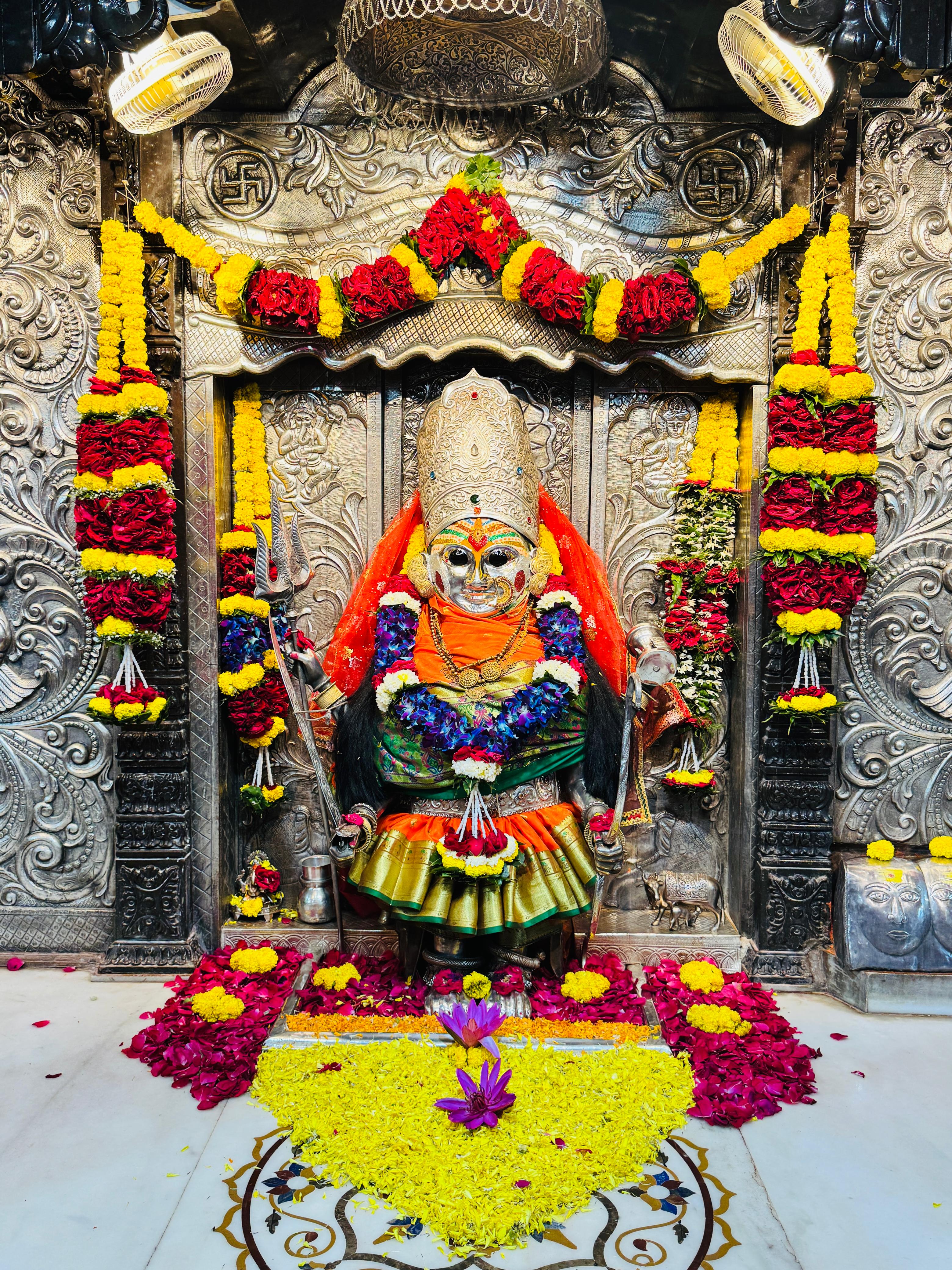 कोराडी माता के दर्शन