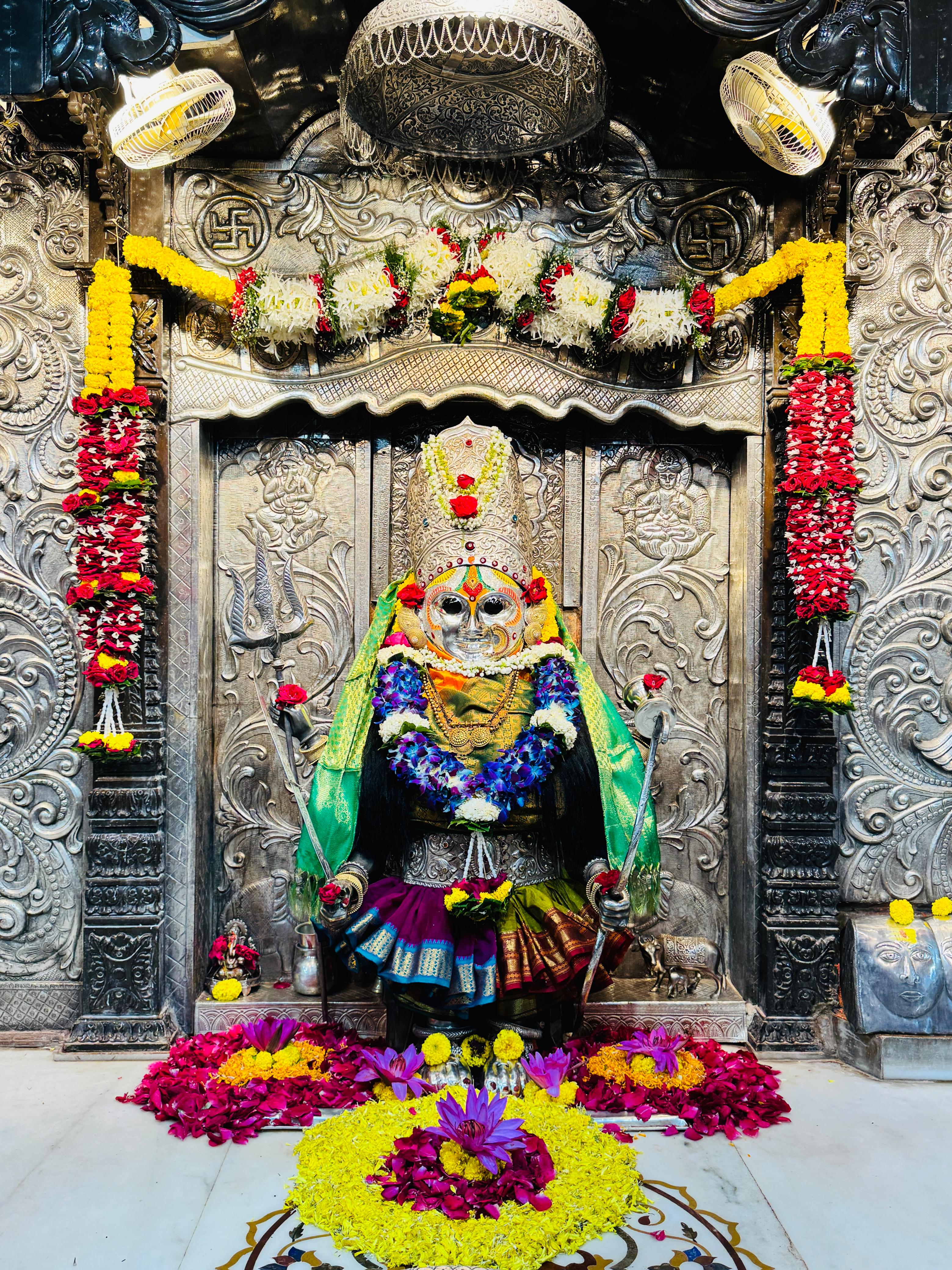 कोराडी माता के दर्शन