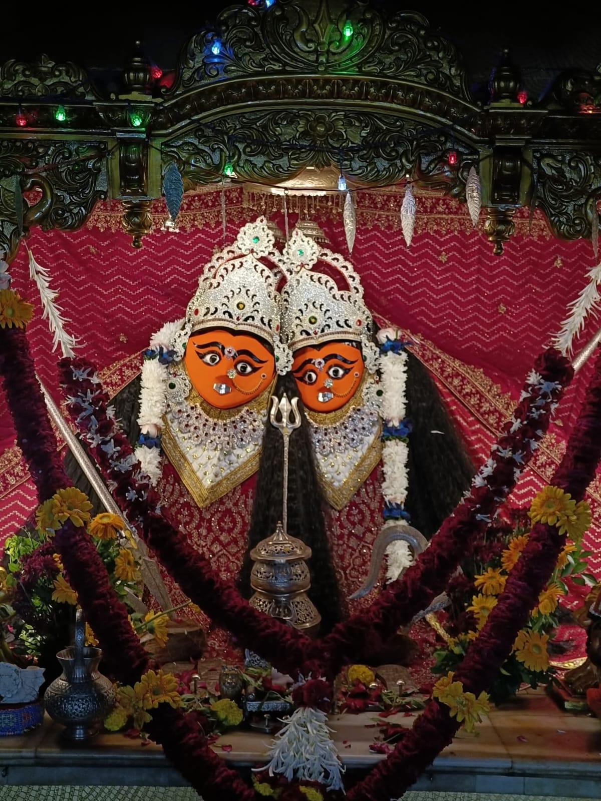 चामुंडा माता के दर्शन।