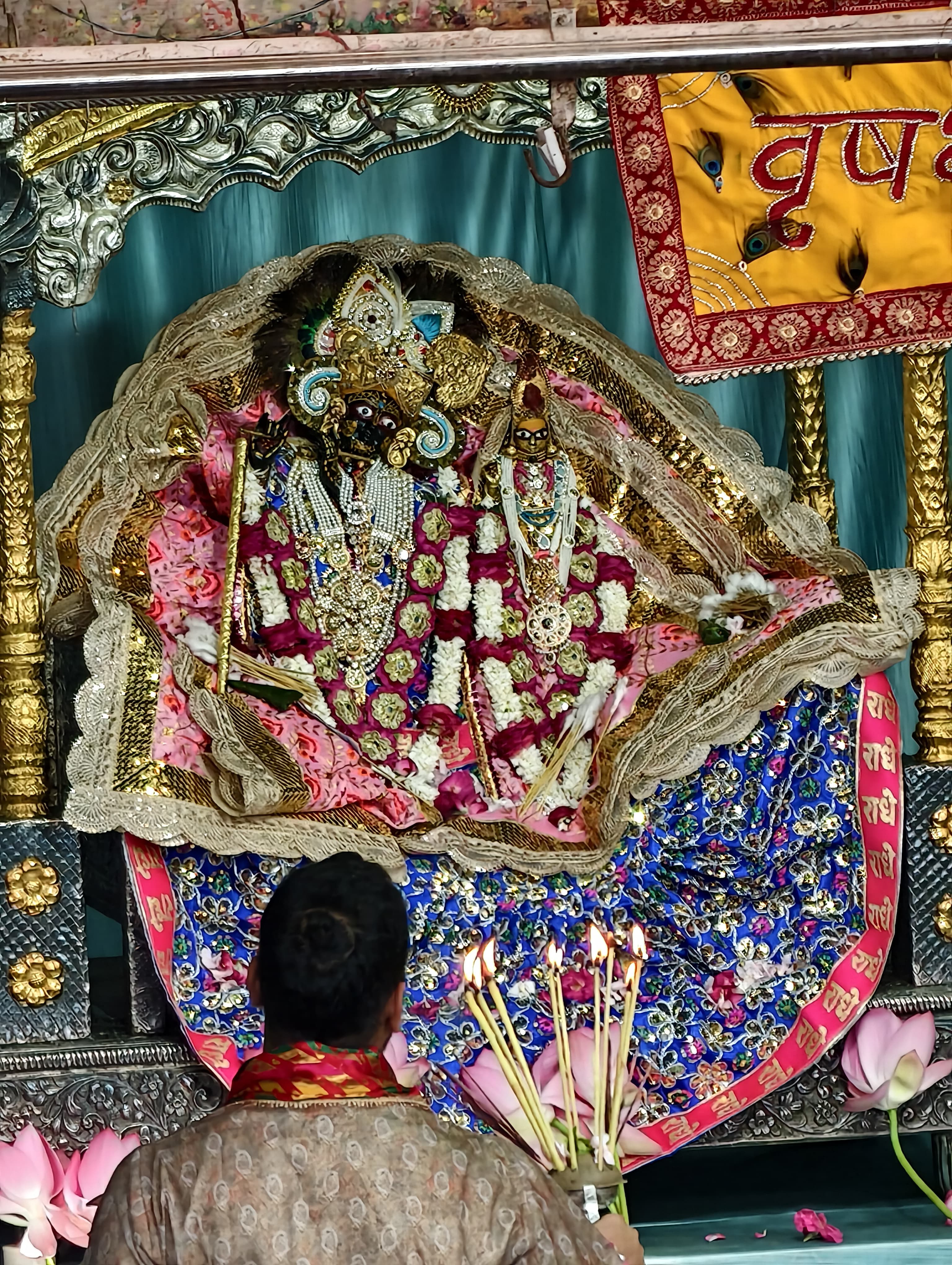 आज के श्रृंगार दर्शन श्री लाड़ली जी बरसाना धाम