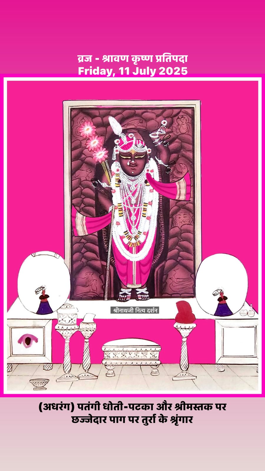 श्रीनाथजी दिव्य दर्शन