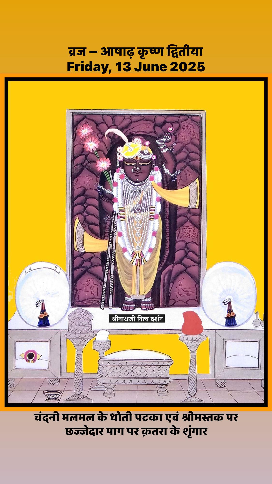 श्रीनाथजी नित्य दर्शन
