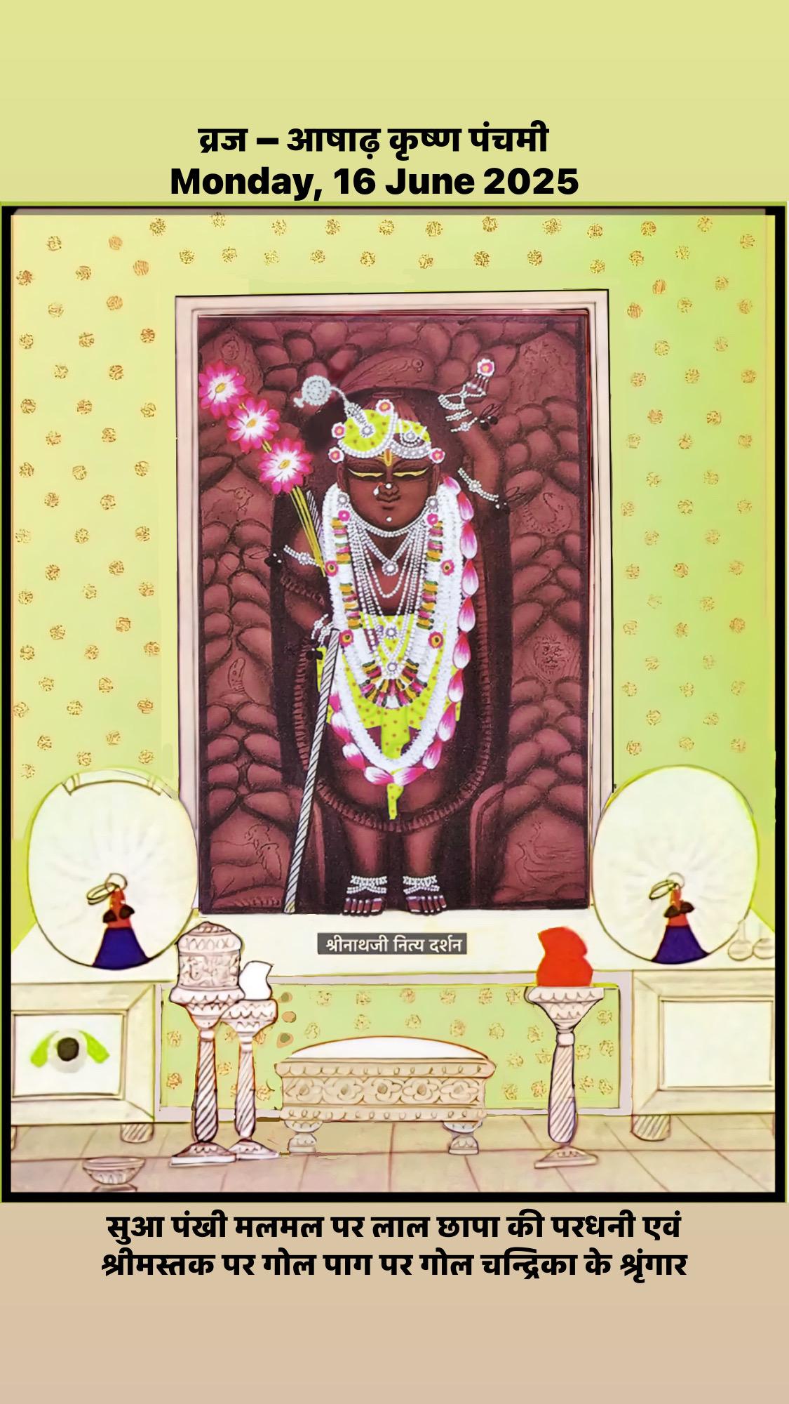 श्रीनाथजी दिव्य दर्शन
