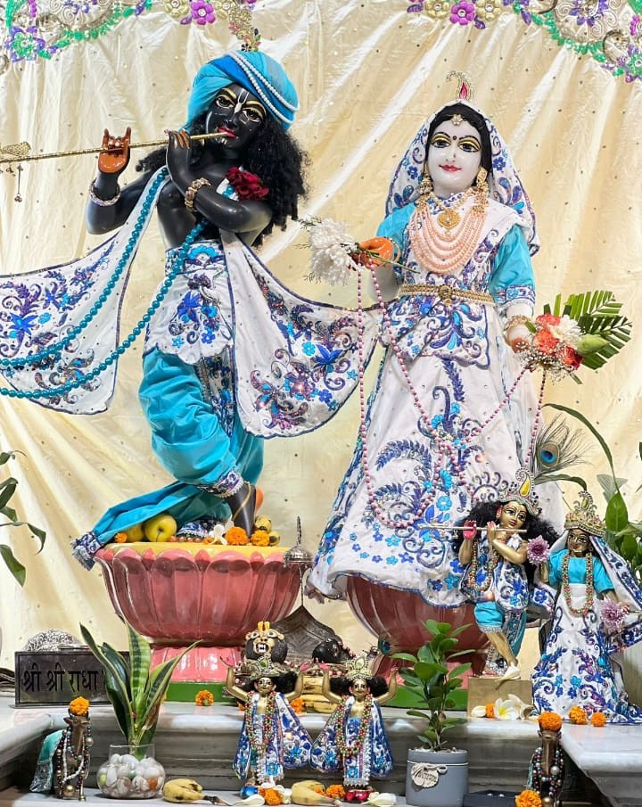 इस्कॉन चंडीगढ़ नित्य श्रृंगार पावन दर्शन