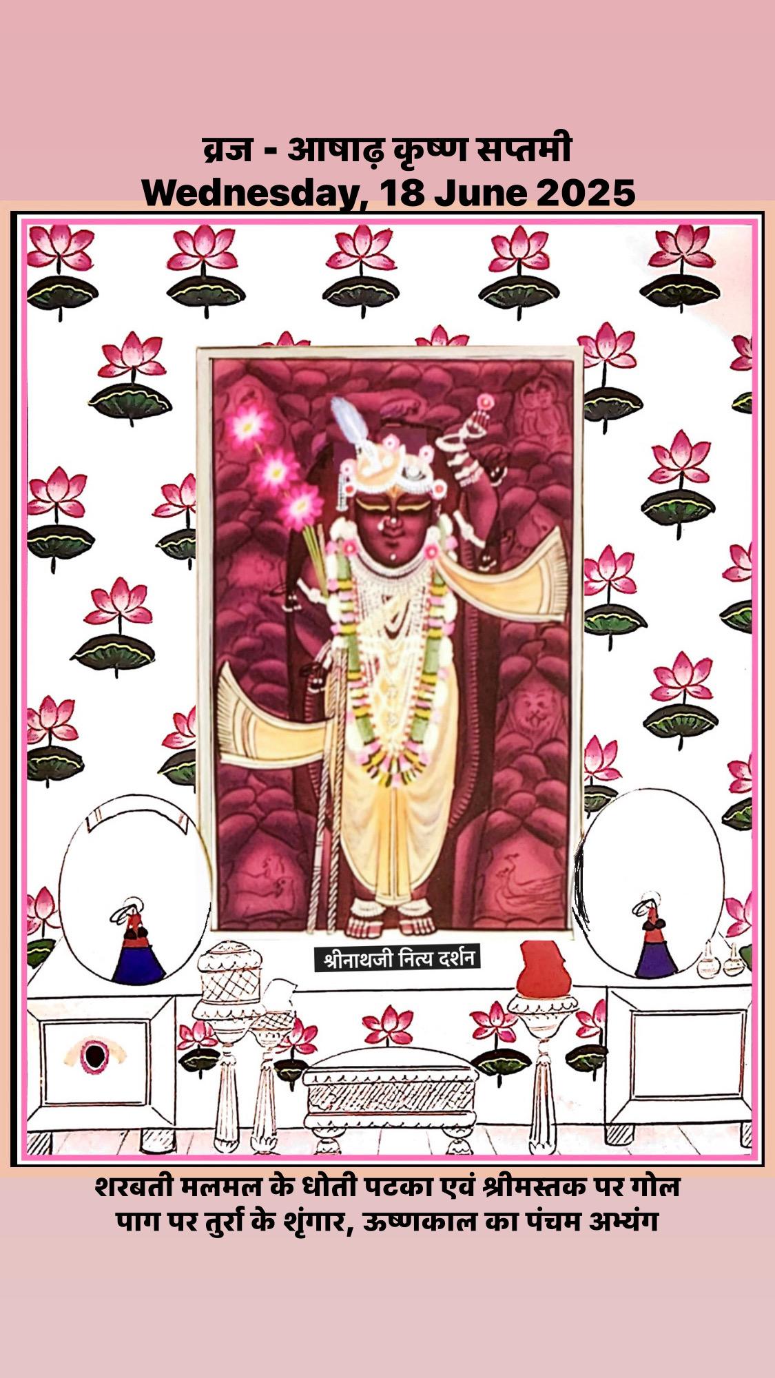 श्रीनाथजी दिव्य दर्शन