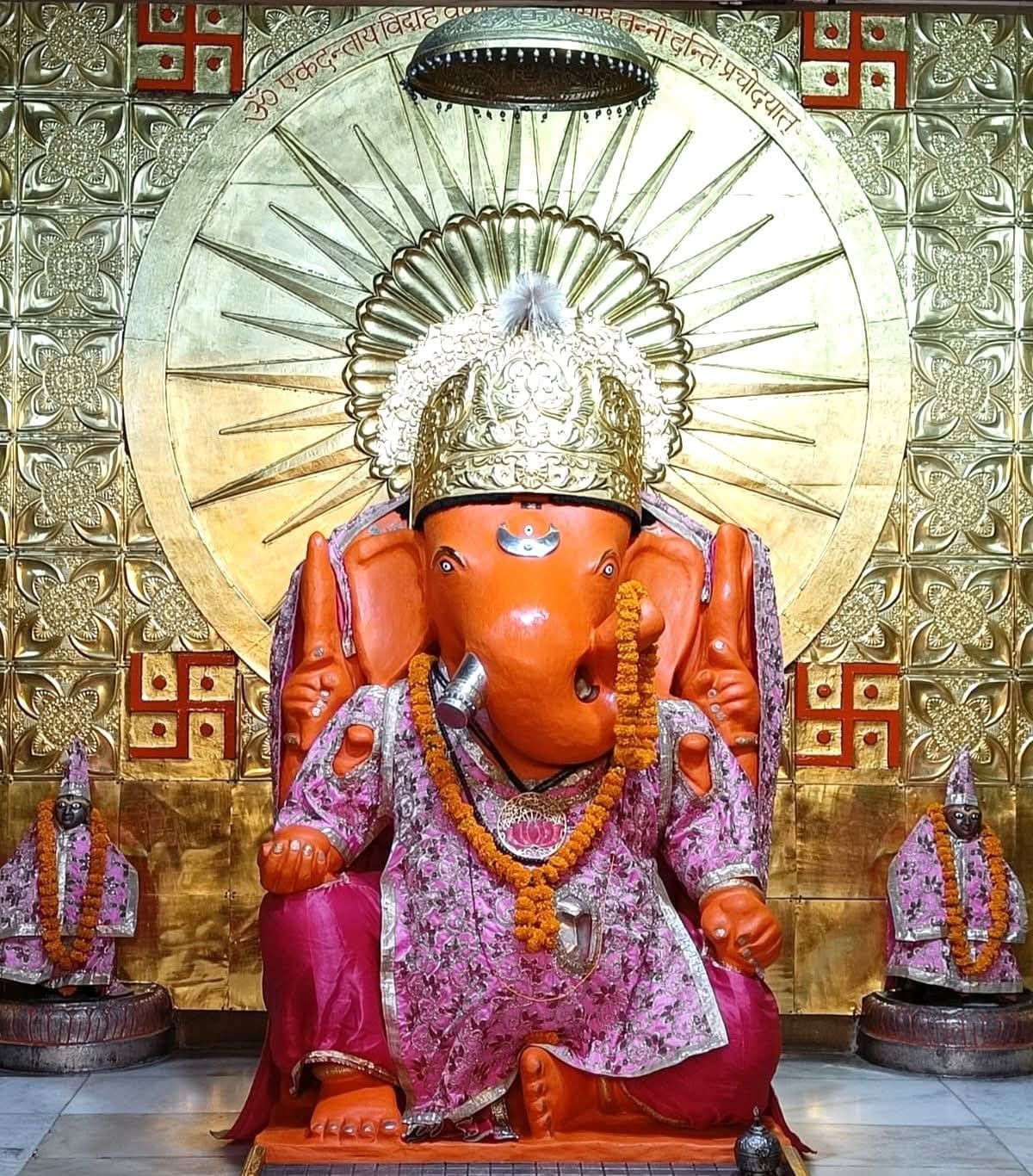 गणपति जी के दर्शन
