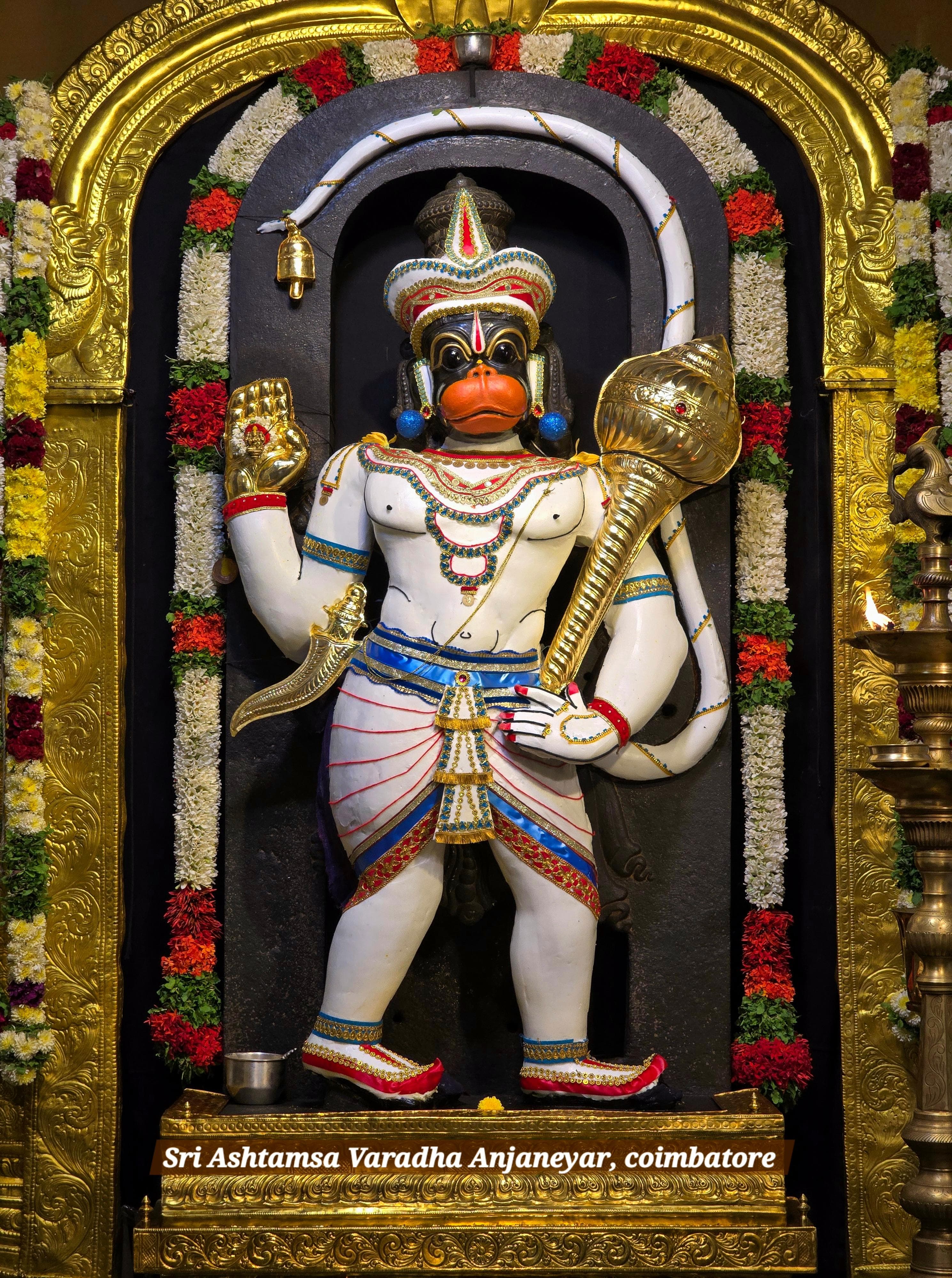श्री अष्टमसा वरदा आंजनेयर के दर्शन