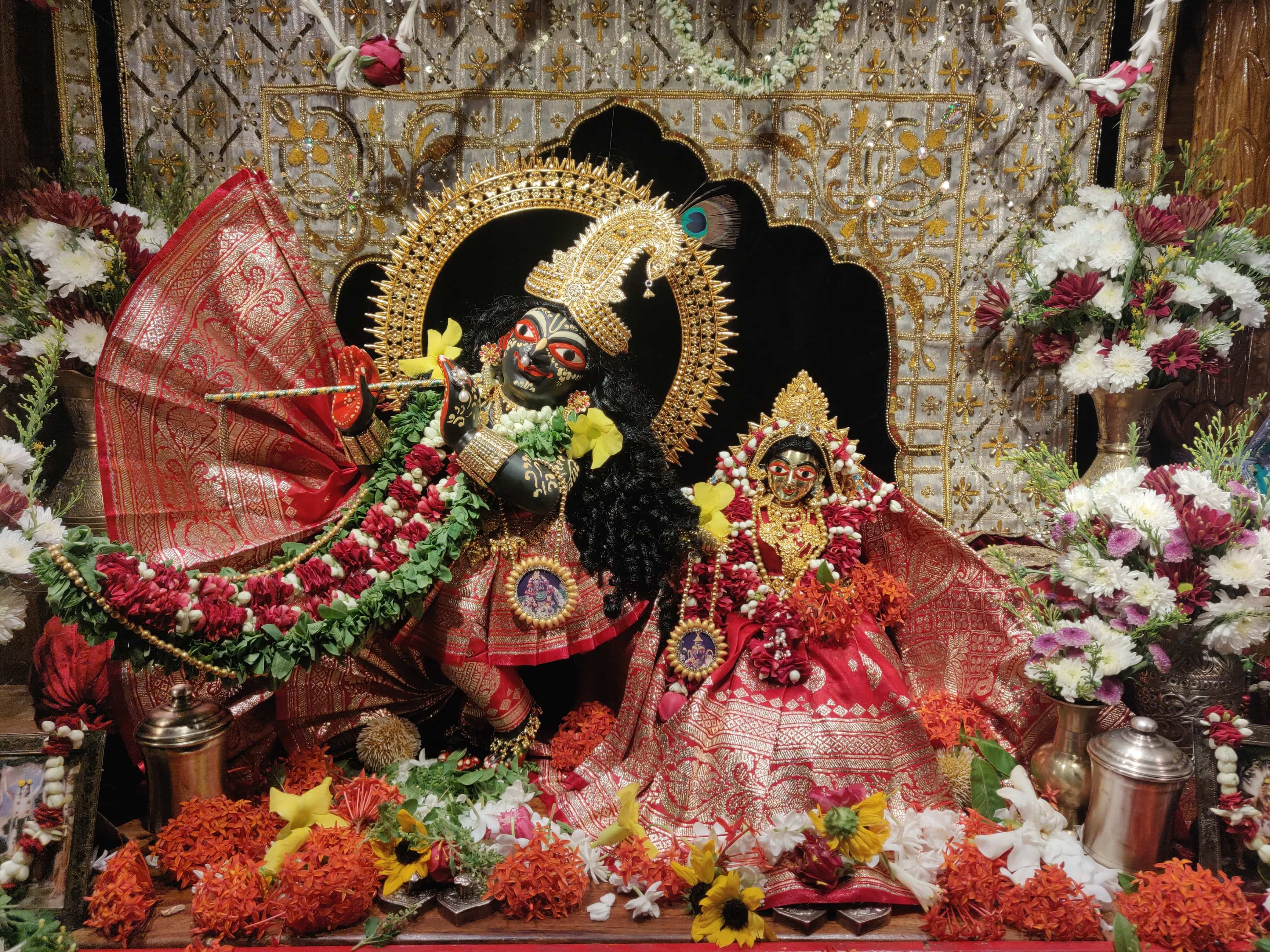 राधा कृष्ण के दिव्य श्रृंगार दर्शन