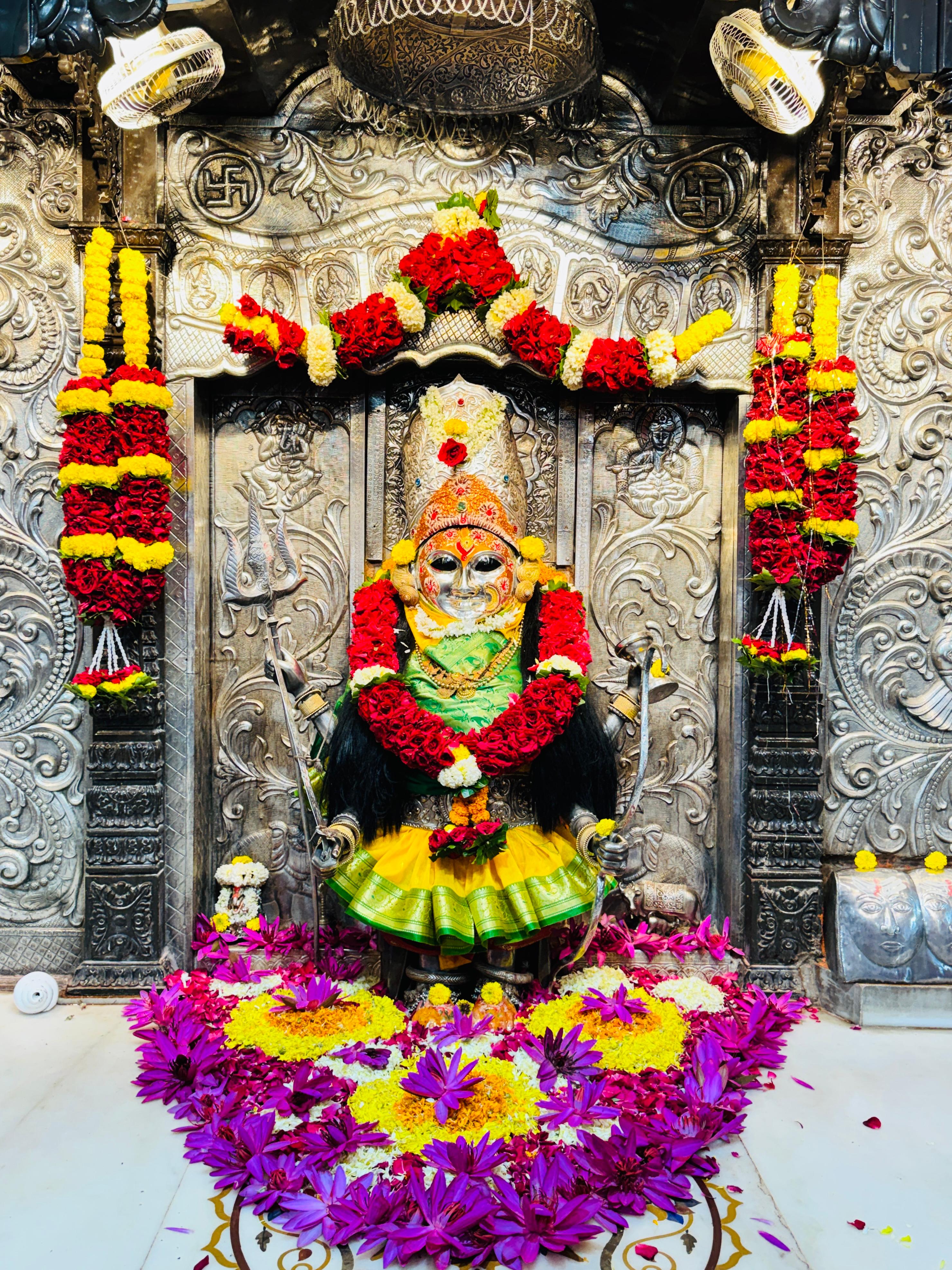 कोराडी माता के दर्शन