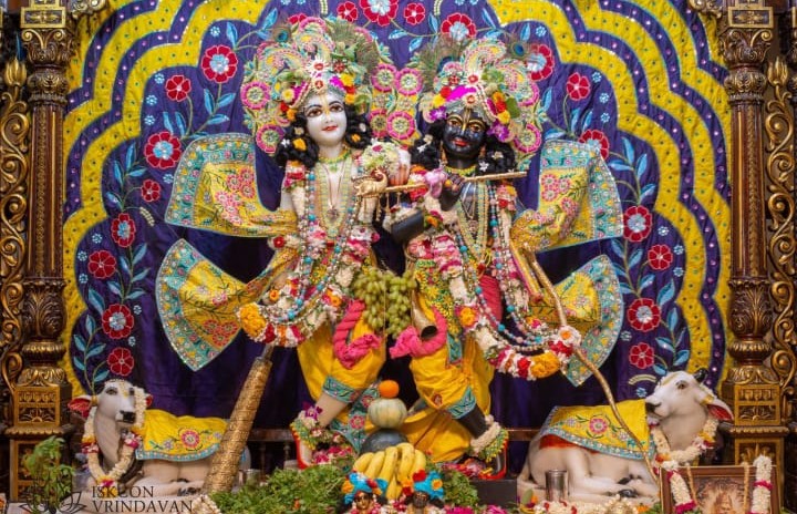 कृष्ण बलराम श्रृंगार दर्शन