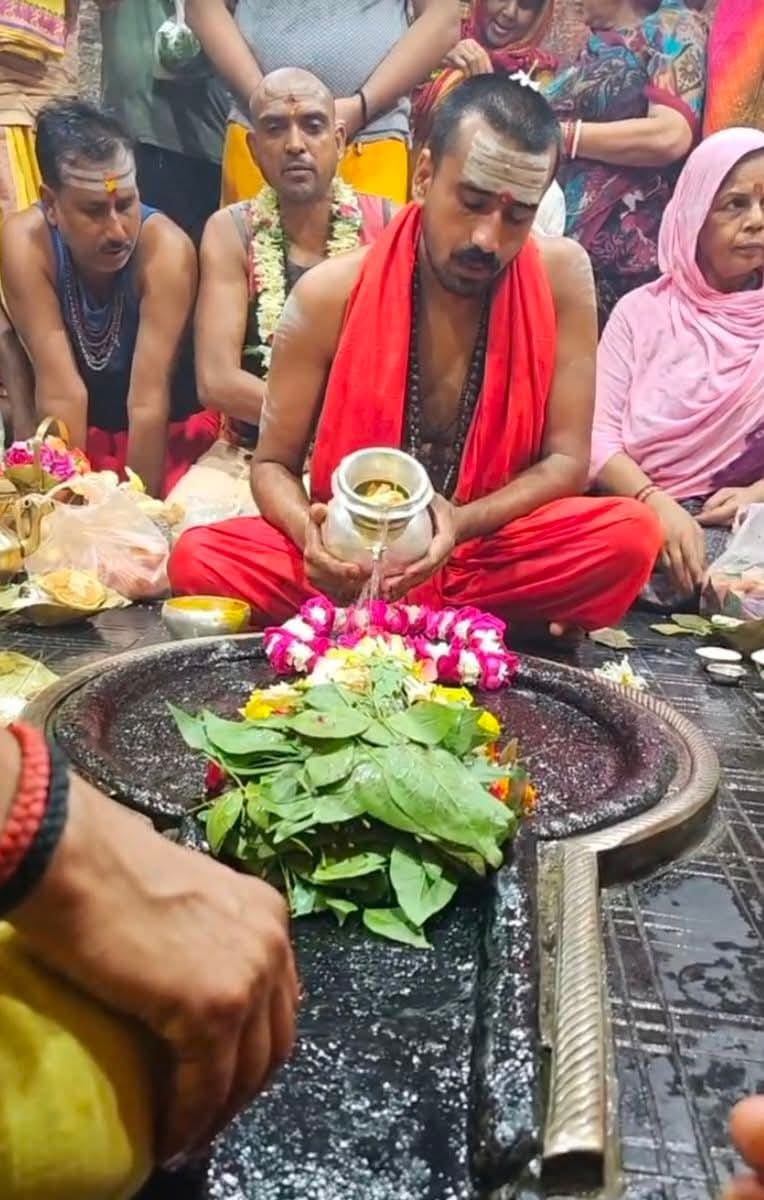 श्री बैद्यनाथ ज्योतिर्लिंग जी के आज प्रातःकाल सरदारी/षोडश के दिव्य दर्शन