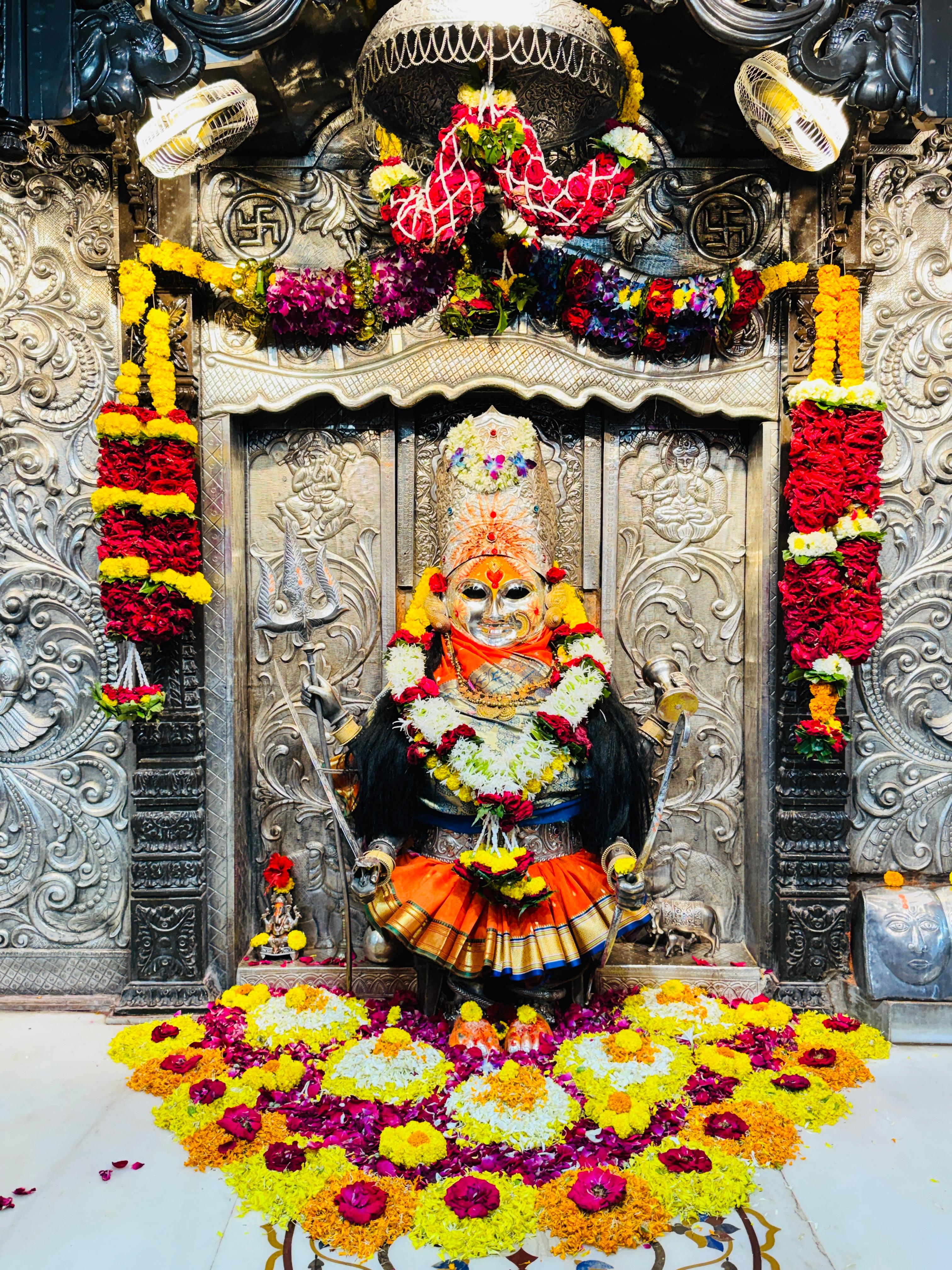 कोराडी माता के दर्शन