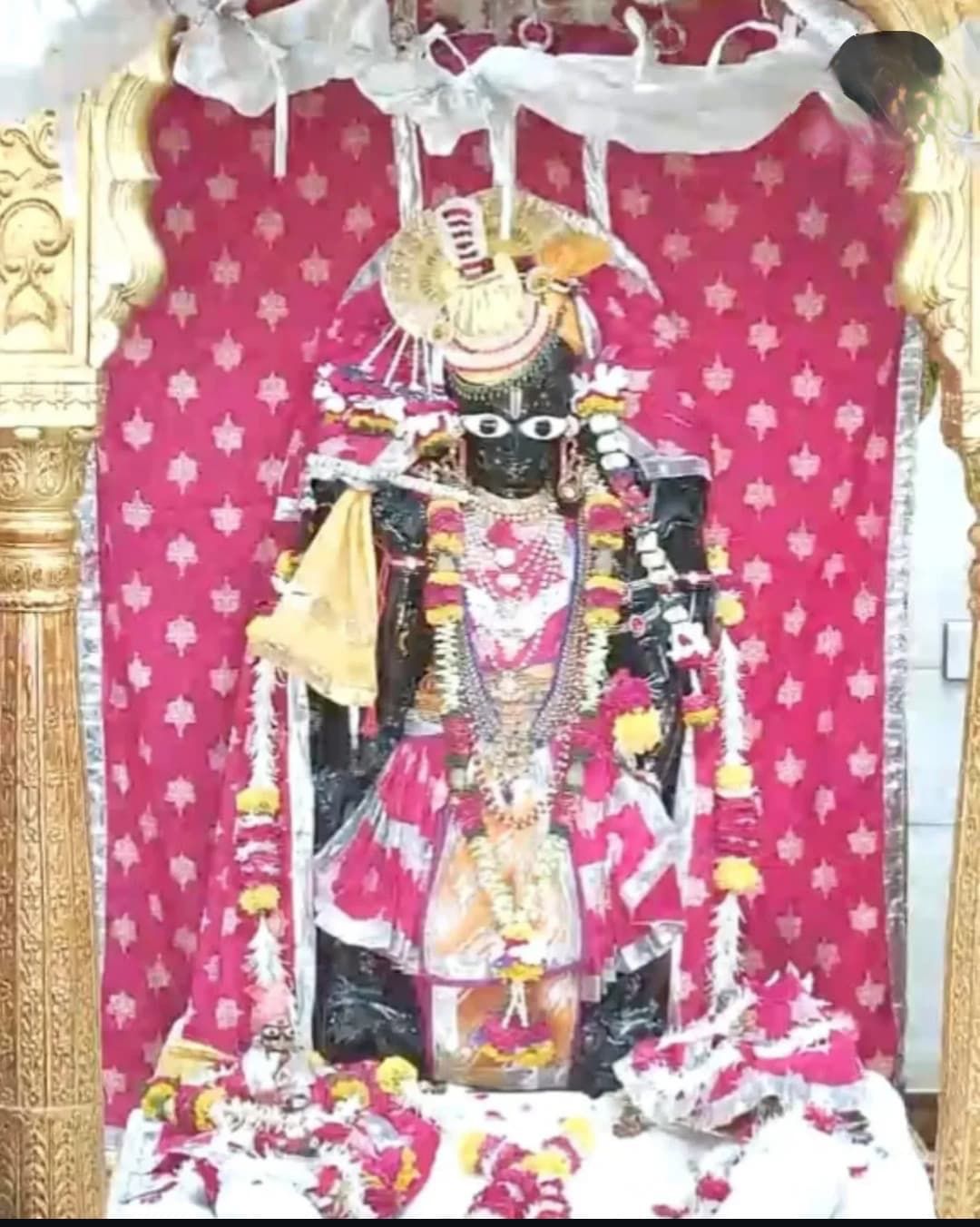 श्रृंगार दर्शन श्री राजाधिराज रणछोड़रायजी मंदिर डाकोर धाम