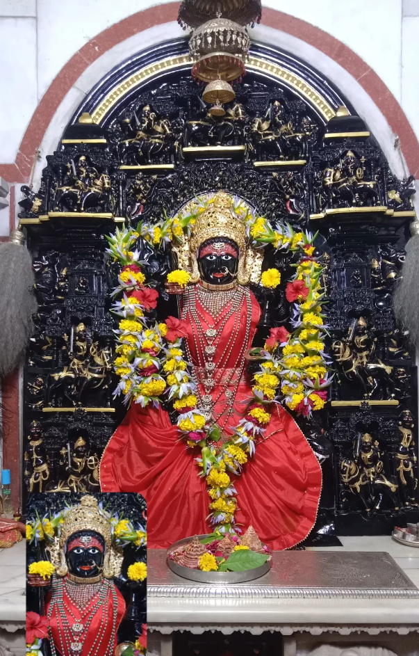 त्रिपुरा सुंदरी के दर्शन