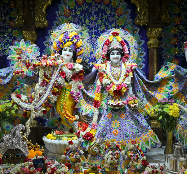 इस्कॉन जुहू नित्य श्रृंगार दर्शन